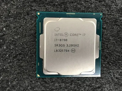 Procesador CPU Intel Core i7-8700 3,20 GHz 6 núcleos SR3QS LGA1151 - CPU36 Foto 1 de 3