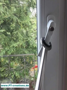 FT-creations Fenstergriffverlängerung -- 70cm, Edelstahl, Hilfsmittel  - Bild 1 von 4