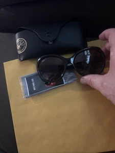 Ray-Ban Light Havana Full Rim Polarized Sunglasses RB4191 710/T5 New Authentic - Picture 1 of 13