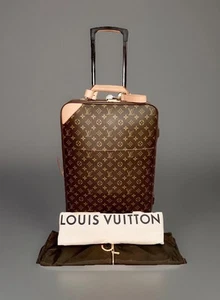 Louis Vuitton Pegase Monogram Carryon Suitcase Bag w/ Dustbag Garment Bag - Picture 1 of 15