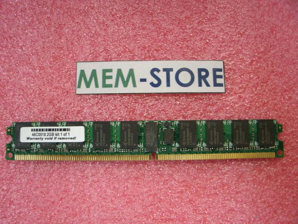 46C0518 2GB 1x2GB  DDR2-667 Memory IBM BladeCenter LS22 - Image 1 of 1