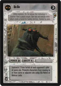 Sic-Six (Jabba's Palace) | Decipher Star Wars CCG | NM/LP - Picture 1 of 1