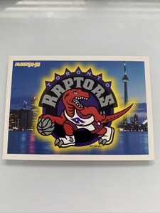 1994-95 Fleer Toronto Raptors Basketball Card #237 Toronto Raptors Logo