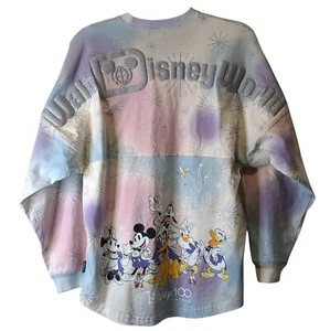 Walt Disney World Disney 100 Years Spirit Jersey Pastel Sz XS All Characters   - Picture 1 of 10