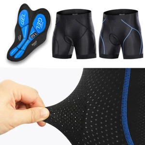 NUOVI pantaloncini imbottiti da ciclismo da uomo bicicletta bici da strada MTB abbigliamento da mountain bike - Foto 1 di 25