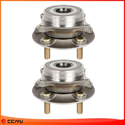2X Front Wheel Hub Bearing For 2008 2009 2010 2011 2012-2015 Mitsubishi Lancer — 第 1/4 张图片