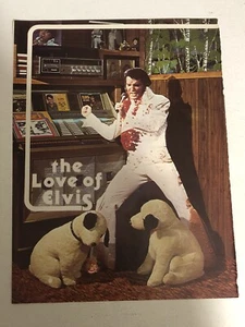 Elvis Presley Magazin Pinup Vintage Ephemera The Love Of Elvis - Bild 1 von 2