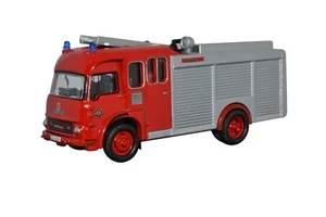 Bedford TK Carmichael Fire Engine 1974 Powys Welsh Brigade 1:76 OO Oxford /Atlas - Picture 1 of 1