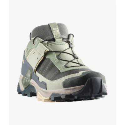 Zapatos de senderismo SALOMON X Ultra 5 Gore-Tex para mujer - 7,5 - turbulencia de pastos marinos Foto 1 de 4