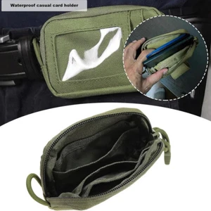 Bolsa táctica EDC Tarjeta Llave Billetera Bolso Cremallera Monedero Militar Mini Bolso Cintura - Imagen 1 de 27