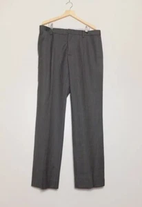 Banana Republic Classic Fit Grey Smart Trousers W33 L32 - Picture 1 of 10