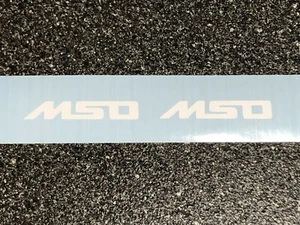 2x McLaren MSO 3"  Vinyl Decal - Picture 1 of 1