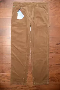 Lacoste Live HH1221 $ 135 Herren braun Cord Baumwolle Chino Hose W38 L34 - Bild 1 von 14