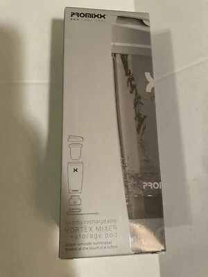 Promixx 20 fl oz. Mezclador de vórtice de carga de dispositivo gris con almacenamiento complementario  Foto 1 de 3