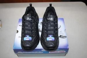 SCARPE SKECHERS D'LITES FRESH STAR MEMORY FOAM NUOVE CON SCATOLA DONNA 7 NERE SPEDIZIONE GRATUITA - Foto 1 di 5