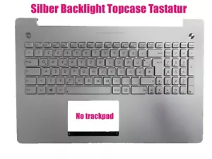Teclado Topcase alemán para Asus N550J N550JA N550JK N550JV N550JX N550LF - Imagen 1 de 2