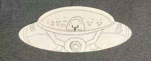 2017 Topps Mars Attacks Sketch Card 1/1 Hand-Drawn Art Signed Gortakowski - Picture 1 of 2