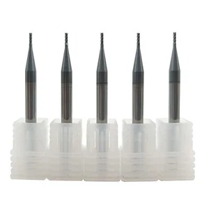 5 piezas HRC60D1X50-4F para brocas de enrutador espiral de acero diapositiva de carburo 1 mm - Imagen 1 de 4