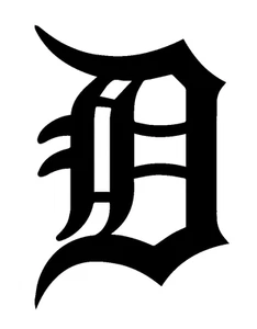 Decal Vinyl Truck Car Sticker - MLB Baseball Detroit Tigers - Picture 1 of 2