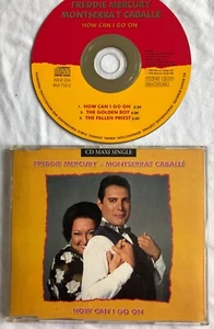 FREDDIE MERCURY/Queen -How Can I Go On- Rare Original UK CD Single - Picture 1 of 3