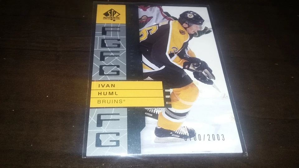 2002-03 SP Authentic Future Greats IVAN HUML #109 SP 700/2003 - Image 1 of 1