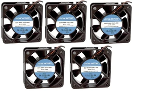 5 pcs 60mm Globe Motors 24V DC Cooling Fan 13 CFM, 3200 RPM D24-B08A-05W3-000 - Picture 1 of 2
