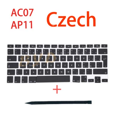 New Czech Keycaps For Macbook Air Pro Retina 13" 15" Key Cap AC07 AP11 Type - Image 1 of 3