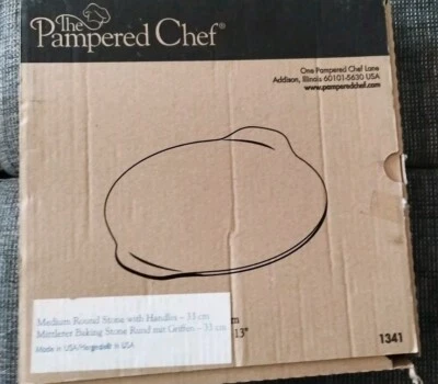 pampered chef Pizzastein 1341 - Bild 1 von 2