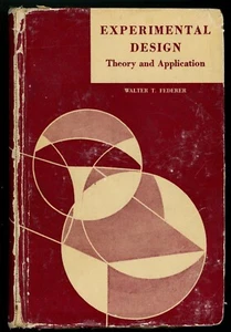 Experimental Design - Theory and Application. Walter Federer (1974). - Picture 1 of 2