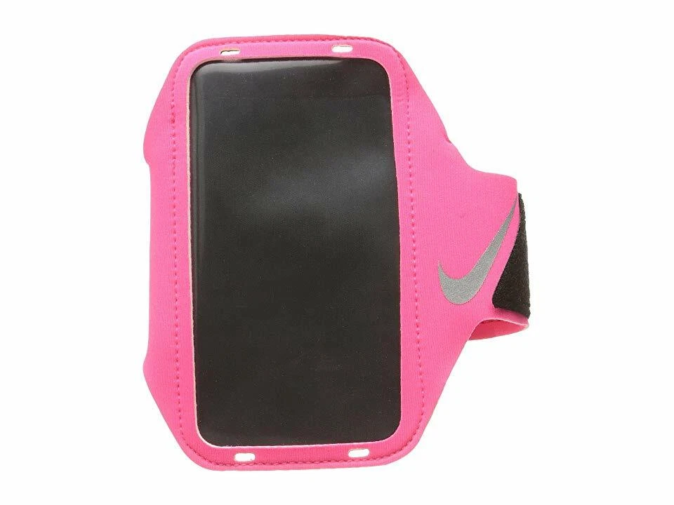 Nike Lean Pink Black Arm Band Women's One Size L74212 - Image 1 of 1