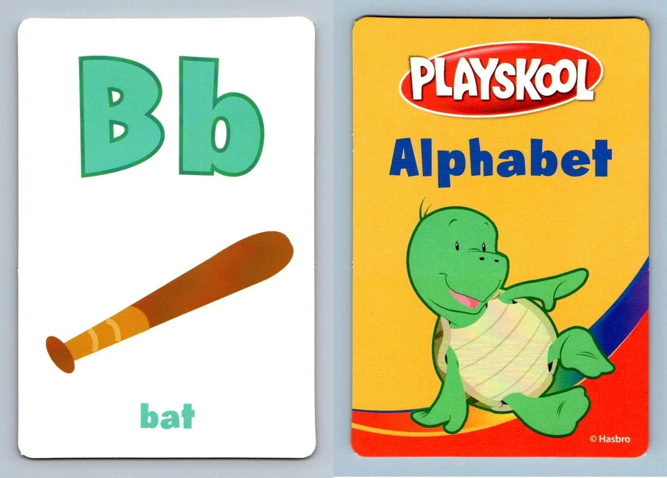 Bat - Bb - Alphabet Language Pre K-K Flash Card - Image 1 of 1