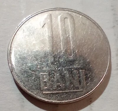 10 Bani 2009 Romania Coin Misalignment Error - Image 1 of 2