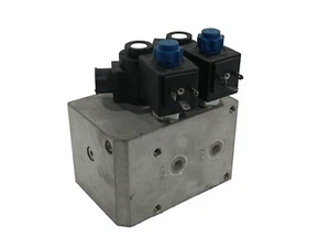 HYDROVER 5731505763 HYDRAULIC BLOCK WITH REXROTH COIL #NEW - Picture 1 of 17