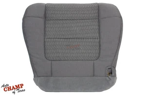 2003 Ford F150 4X4 SPORT 2WD Single-Cab-Driver Side Bottom Cloth Seat Cover Gray - Picture 1 of 12