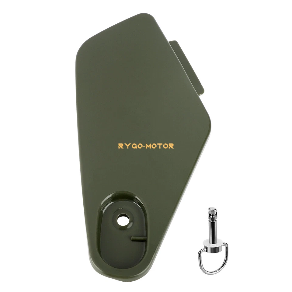 Caja de almacenamiento cubierta de plástico verde y perno para Honda Rancher 350 TRX350 2004-2006 Foto 1 de 4