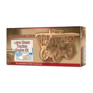 Hobbys Matchbuilder MSTRAC C.1910 Steam Traction Engine Matchstick Kit - Bild 1 von 1
