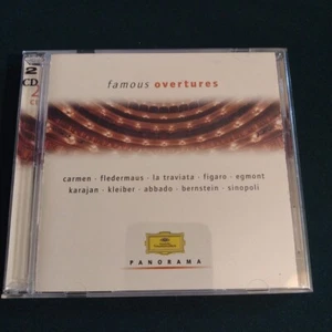 Panorama: Famous Overtures 2cd 2001 Deutsche Grammophon 289 469 322-2 Stereo - Imagen 1 de 8