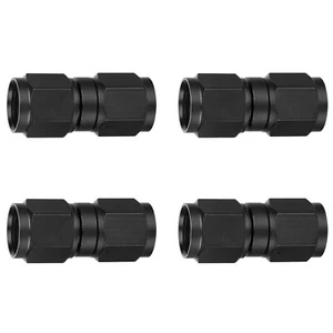 4X 6AN Female to 6AN Female Coupler Straight Swivel Fitting Auto Accessories - Picture 1 of 10