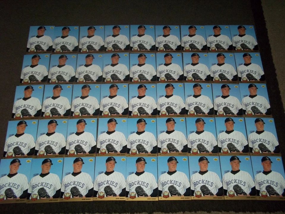 John Burke- 45 1993 Upper Deck RC cards #444 Colorado Rockies - Image 1 of 2