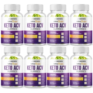 8 Bottles Keto ACV Ultra Quick Gummies-480 Gummies - Picture 1 of 3