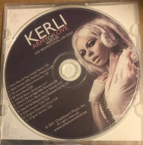 Kerli Army Of Love Remixes Promotional CDr CD 2011 11 Tracks - Picture 1 of 2