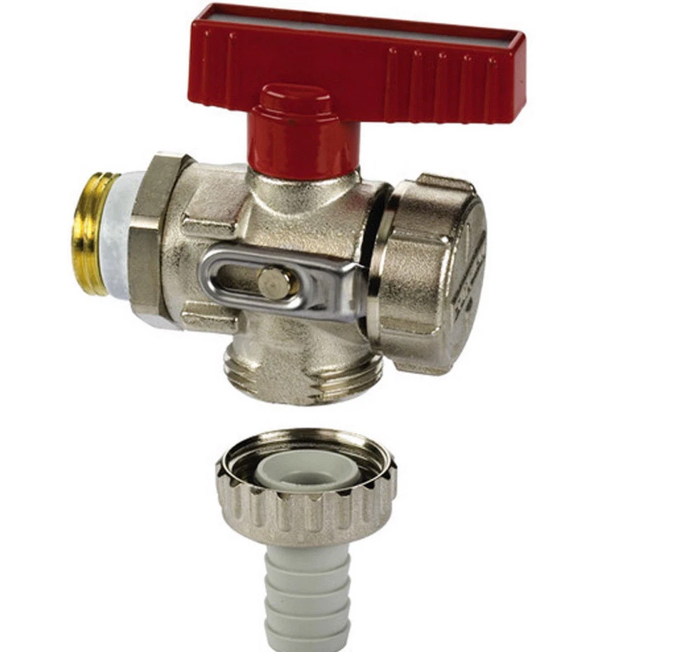 Simplex KFE Kugelhahn 1/2" Eckform Kessel Füll - Entleerungshahn Heizung - Bild 1 von 1