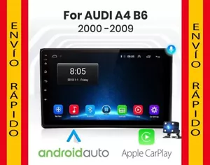 Radio Pantalla Android 12 GPS USB CARPLAY BT RDS WIFI para AUDI A4 Seat Exeo - Imagen 1 de 8
