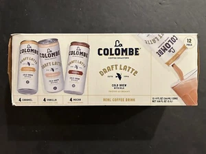 La Colombe Draft Latte Cold Brew Coffee, Variety Pack, 9 fl oz, 12-count - Picture 1 of 3