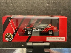 1/64 PARAGON 1984 TOYOTA CELICA SUPRA ADVAN PA-55445 2025 RELEASE 1 BLACK - Bild 1 von 3