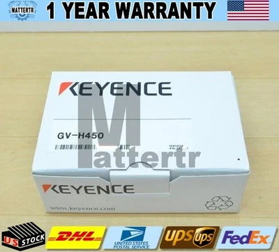 NEW KEYENCE GV-H450 LASER SENSOR HEAD JAPAN - Image 1 of 4