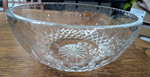 Lovely Rogaska Gallia Royal Gallery Large 10" Serving or Centerpiece Bowl HEAVY - Picture 1 of 8