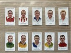 A Complete Set of 75 Carreras Cigarette Cards Footballers