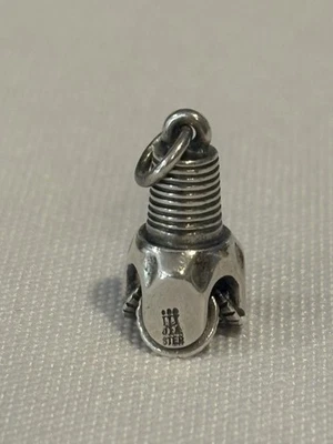 JAMES AVERY RETIRED STERLING SILVER DRILL BIT CHARM - Image 1 of 4