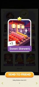 MONOGO 1STAR STICKER WITH THE NAME OF SWEET SKEWERS WITH🔥SUPERFAST SENDING🔥 - Picture 1 of 1